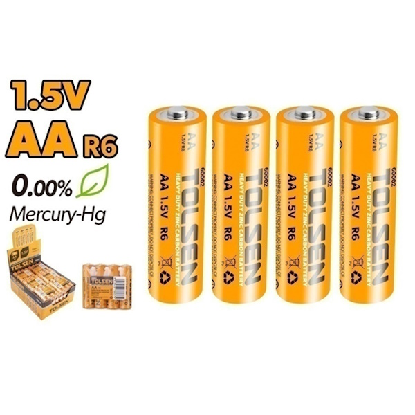 BATERIJA CARBON AA (LR6)4 KOM"